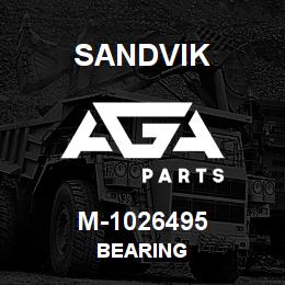 M-1026495 Sandvik BEARING | AGA Parts
