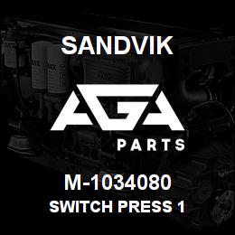 M-1034080 Sandvik SWITCH PRESS 1 | AGA Parts