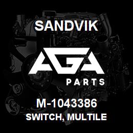M-1043386 Sandvik SWITCH, MULTILE | AGA Parts