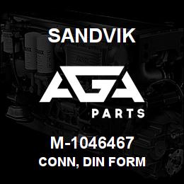 M-1046467 Sandvik CONN, DIN FORM | AGA Parts