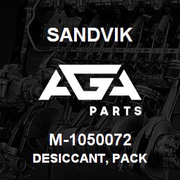 M-1050072 Sandvik DESICCANT, PACK | AGA Parts