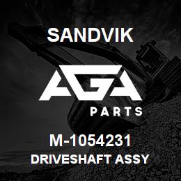 M-1054231 Sandvik DRIVESHAFT ASSY | AGA Parts
