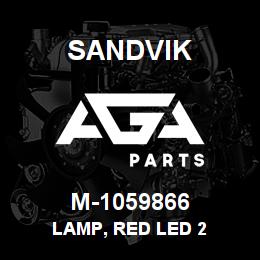 M-1059866 Sandvik LAMP, RED LED 2 | AGA Parts