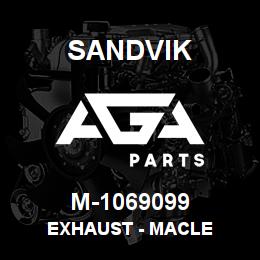 M-1069099 Sandvik EXHAUST - MACLE | AGA Parts