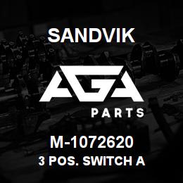 M-1072620 Sandvik 3 POS. SWITCH A | AGA Parts