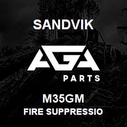 M35GM Sandvik FIRE SUPPRESSIO | AGA Parts