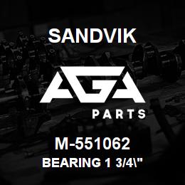 M-551062 Sandvik BEARING 1 3/4" | AGA Parts