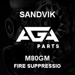 M80GM Sandvik FIRE SUPPRESSIO | AGA Parts