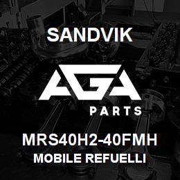 MRS40H2-40FMH Sandvik MOBILE REFUELLI | AGA Parts