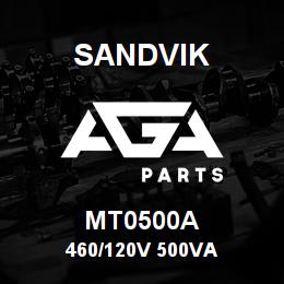 MT0500A Sandvik 460/120V 500VA | AGA Parts