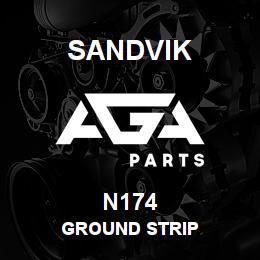 N174 Sandvik GROUND STRIP | AGA Parts