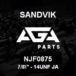 NJF0875 Sandvik 7/8" - 14UNF JA | AGA Parts