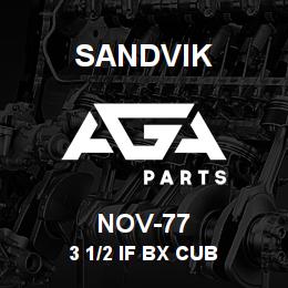 NOV-77 Sandvik 3 1/2 IF BX CUB | AGA Parts
