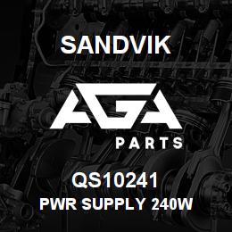 QS10241 Sandvik PWR SUPPLY 240W | AGA Parts