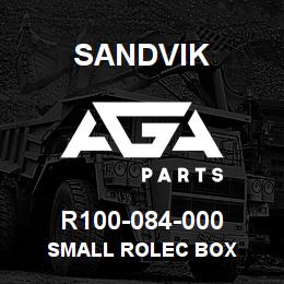 R100-084-000 Sandvik SMALL ROLEC BOX | AGA Parts