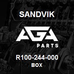 R100-244-000 Sandvik BOX | AGA Parts