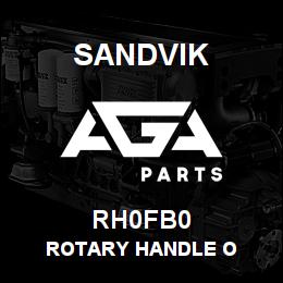RH0FB0 Sandvik ROTARY HANDLE O | AGA Parts