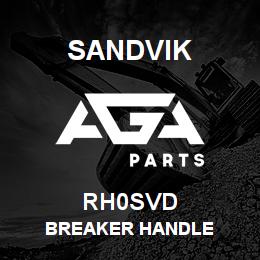 RH0SVD Sandvik BREAKER HANDLE | AGA Parts
