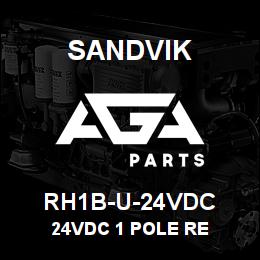 RH1B-U-24VDC Sandvik 24VDC 1 POLE RE | AGA Parts
