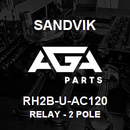 RH2B-U-AC120 Sandvik RELAY - 2 POLE | AGA Parts