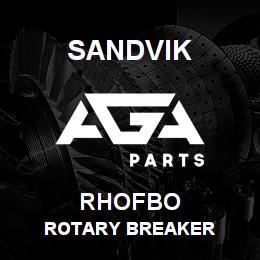 RHOFBO Sandvik ROTARY BREAKER | AGA Parts