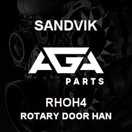 RHOH4 Sandvik ROTARY DOOR HAN | AGA Parts