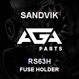 RS63H Sandvik FUSE HOLDER | AGA Parts