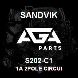 S202-C1 Sandvik 1A 2POLE CIRCUI | AGA Parts