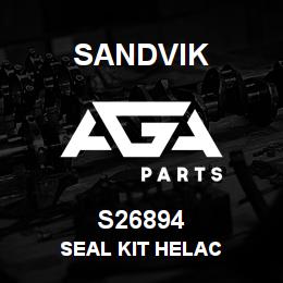 S26894 Sandvik SEAL KIT HELAC | AGA Parts