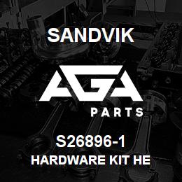 S26896-1 Sandvik HARDWARE KIT HE | AGA Parts
