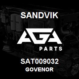 SAT009032 Sandvik GOVENOR | AGA Parts