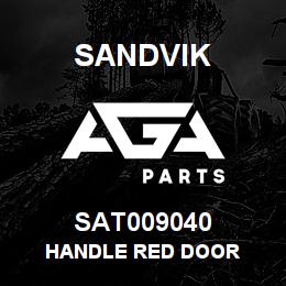 SAT009040 Sandvik HANDLE RED DOOR | AGA Parts