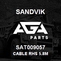 SAT009057 Sandvik CABLE RHS 5.8M | AGA Parts
