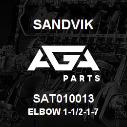 SAT010013 Sandvik ELBOW 1-1/2-1-7 | AGA Parts