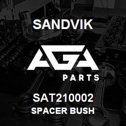 SAT210002 Sandvik SPACER BUSH | AGA Parts