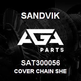 SAT300056 Sandvik COVER CHAIN SHE | AGA Parts