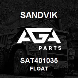 SAT401035 Sandvik FLOAT | AGA Parts