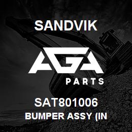 SAT801006 Sandvik BUMPER ASSY (IN | AGA Parts