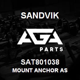 SAT801038 Sandvik MOUNT ANCHOR AS | AGA Parts