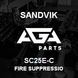 SC25E-C Sandvik FIRE SUPPRESSIO | AGA Parts
