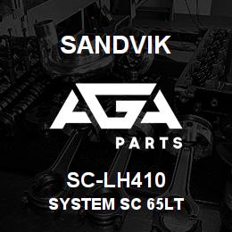 SC-LH410 Sandvik SYSTEM SC 65LT | AGA Parts