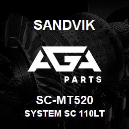 SC-MT520 Sandvik SYSTEM SC 110LT | AGA Parts