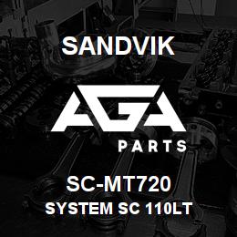 SC-MT720 Sandvik SYSTEM SC 110LT | AGA Parts