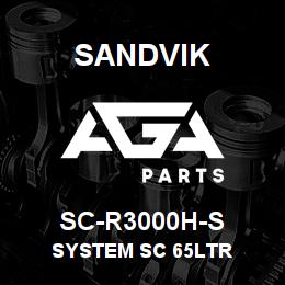 SC-R3000H-S Sandvik SYSTEM SC 65LTR | AGA Parts