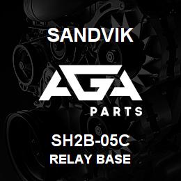 SH2B-05C Sandvik RELAY BASE | AGA Parts