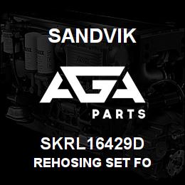 SKRL16429D Sandvik REHOSING SET FO | AGA Parts