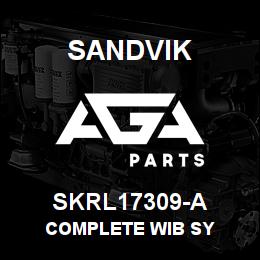 SKRL17309-A Sandvik COMPLETE WIB SY | AGA Parts