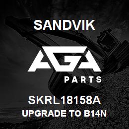 SKRL18158A Sandvik UPGRADE TO B14N | AGA Parts
