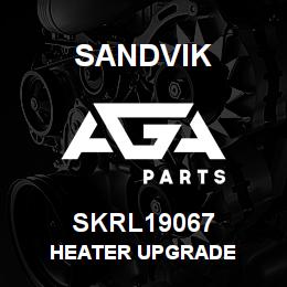 SKRL19067 Sandvik HEATER UPGRADE | AGA Parts