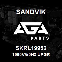 SKRL19952 Sandvik 1000V/50HZ UPGR | AGA Parts
